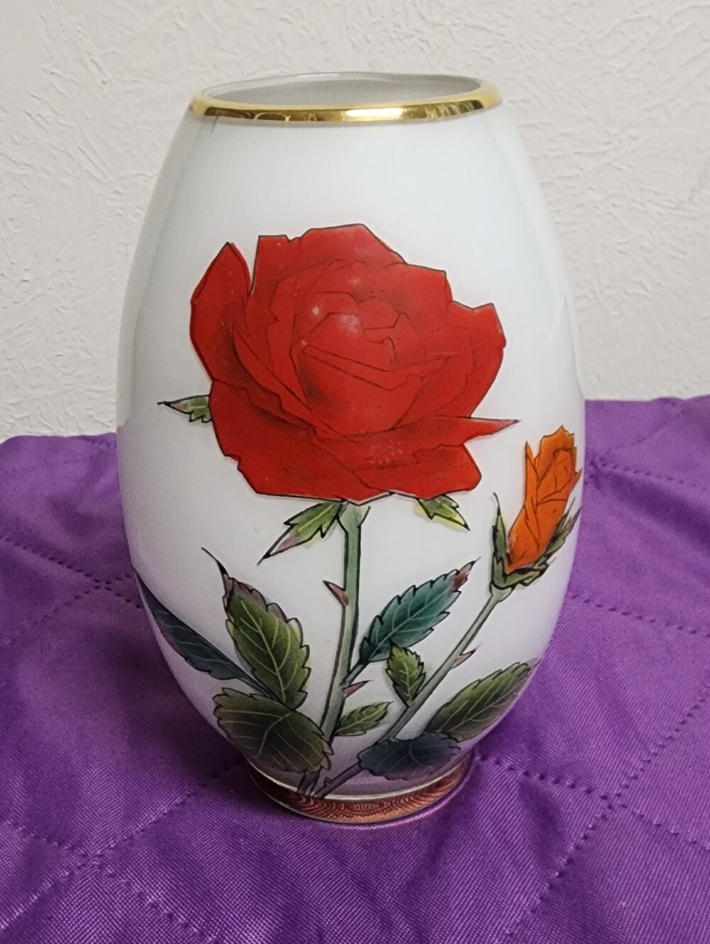 Tuscany- Made in Japan Vintage Vase 8.6 Inches Tall
